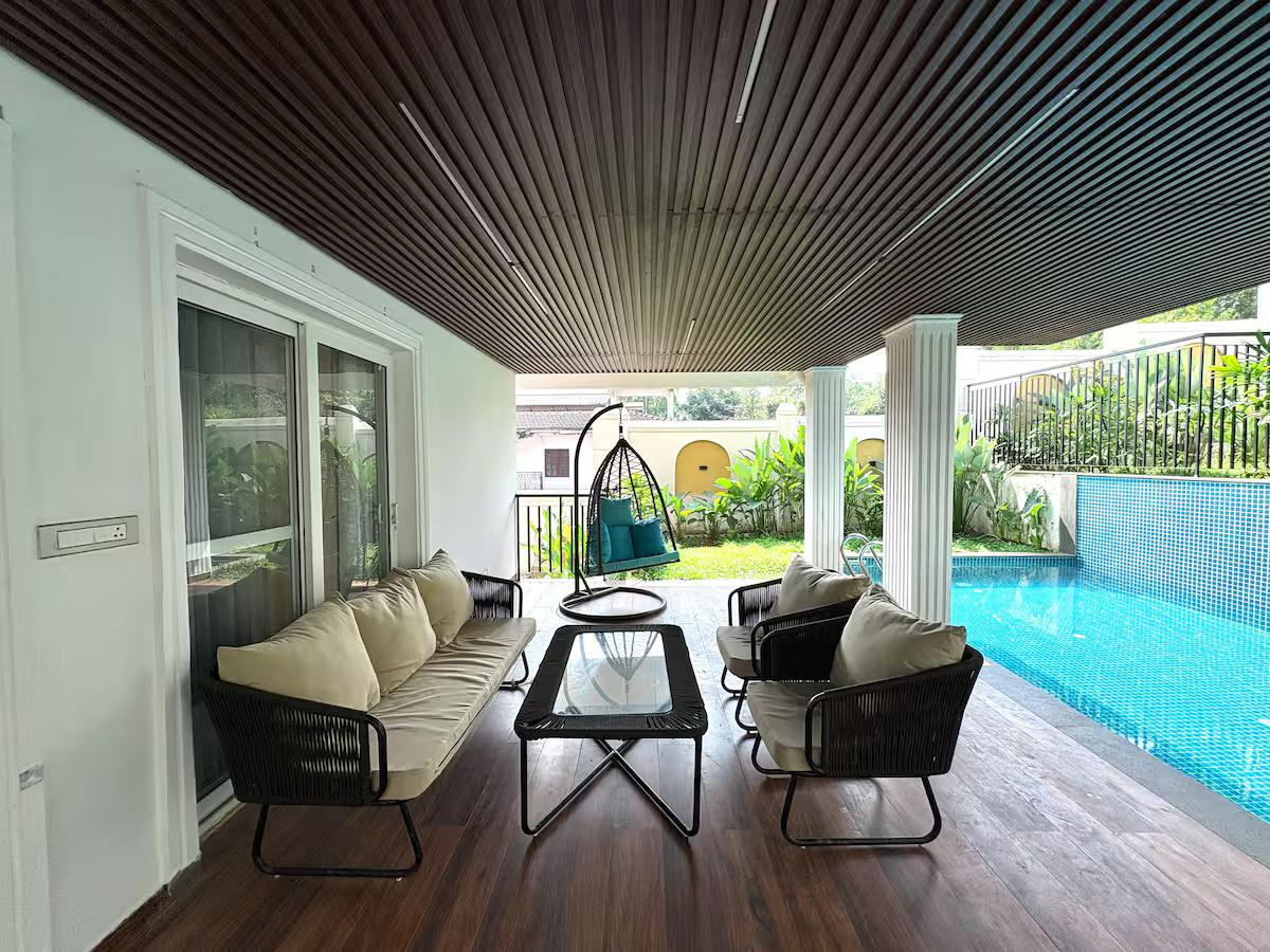 Magnificent 4BHK Standalone Villa | Pvt Pool | Parra x Solis Nature