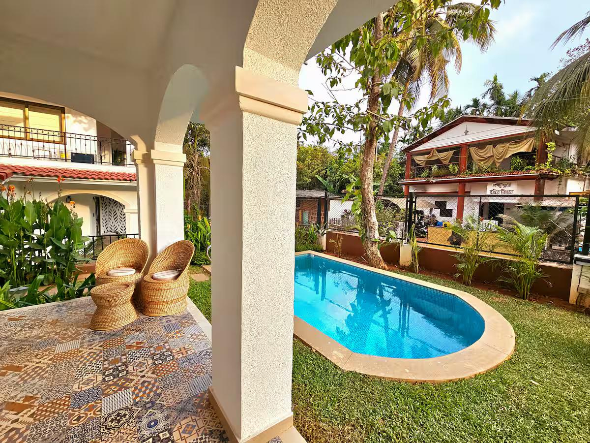 Upscale 3BHK Villa with Private Pool | Central Stay x Solis Nature