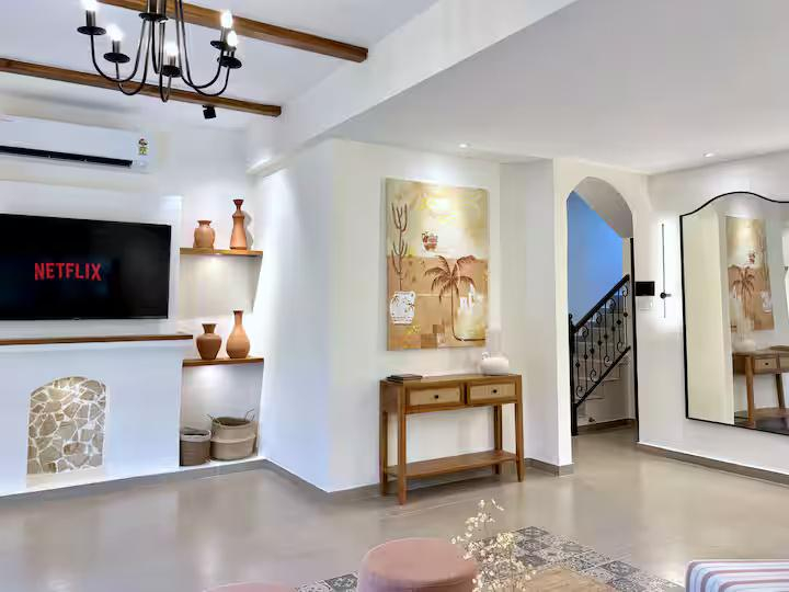 Upscale 3BHK Villa with Private Pool | Central Stay x Solis Nature