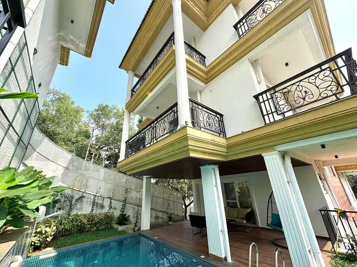 Elegant 3BHK Private Pool Villa | Premium Parra x Solis Nature