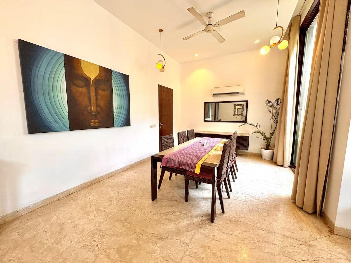 Candolim Retreat 3BHK Villa + Private Pool x Solis Nature