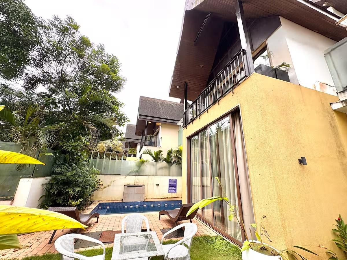 Candolim Retreat 3BHK Villa + Private Pool x Solis Nature