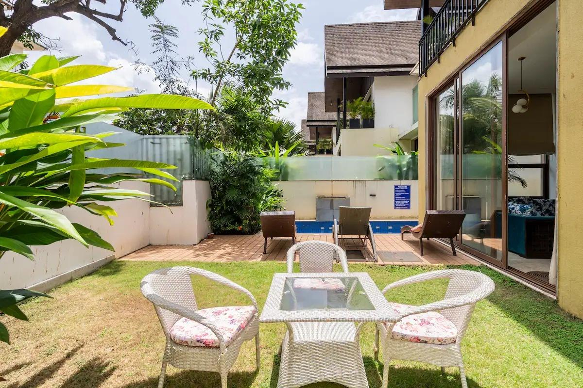 Candolim Retreat 3BHK Villa + Private Pool x Solis Nature