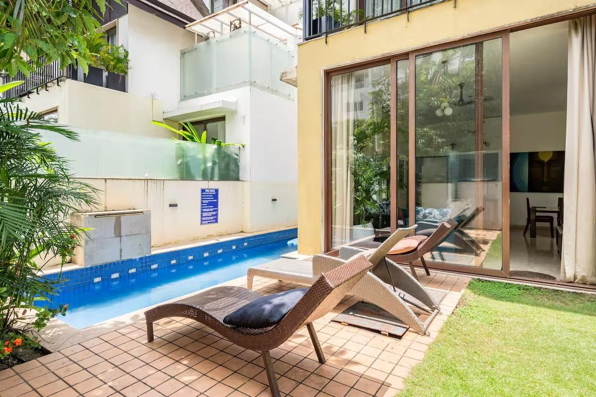 Candolim Retreat 3BHK Villa + Private Pool x Solis Nature