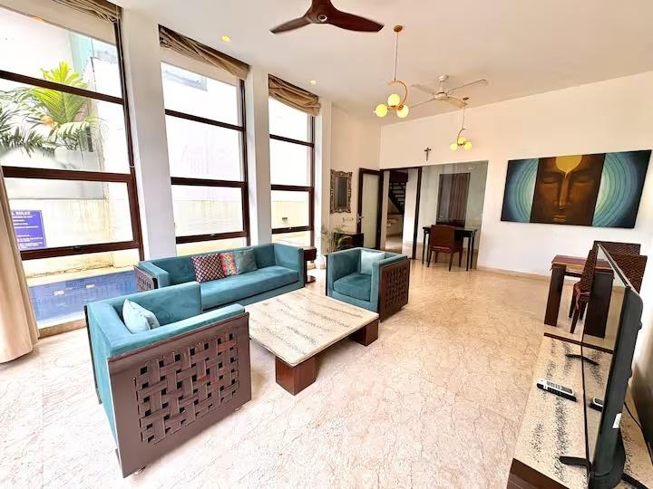 Candolim Retreat 4BHK Villa + Private Pool x Solis Nature