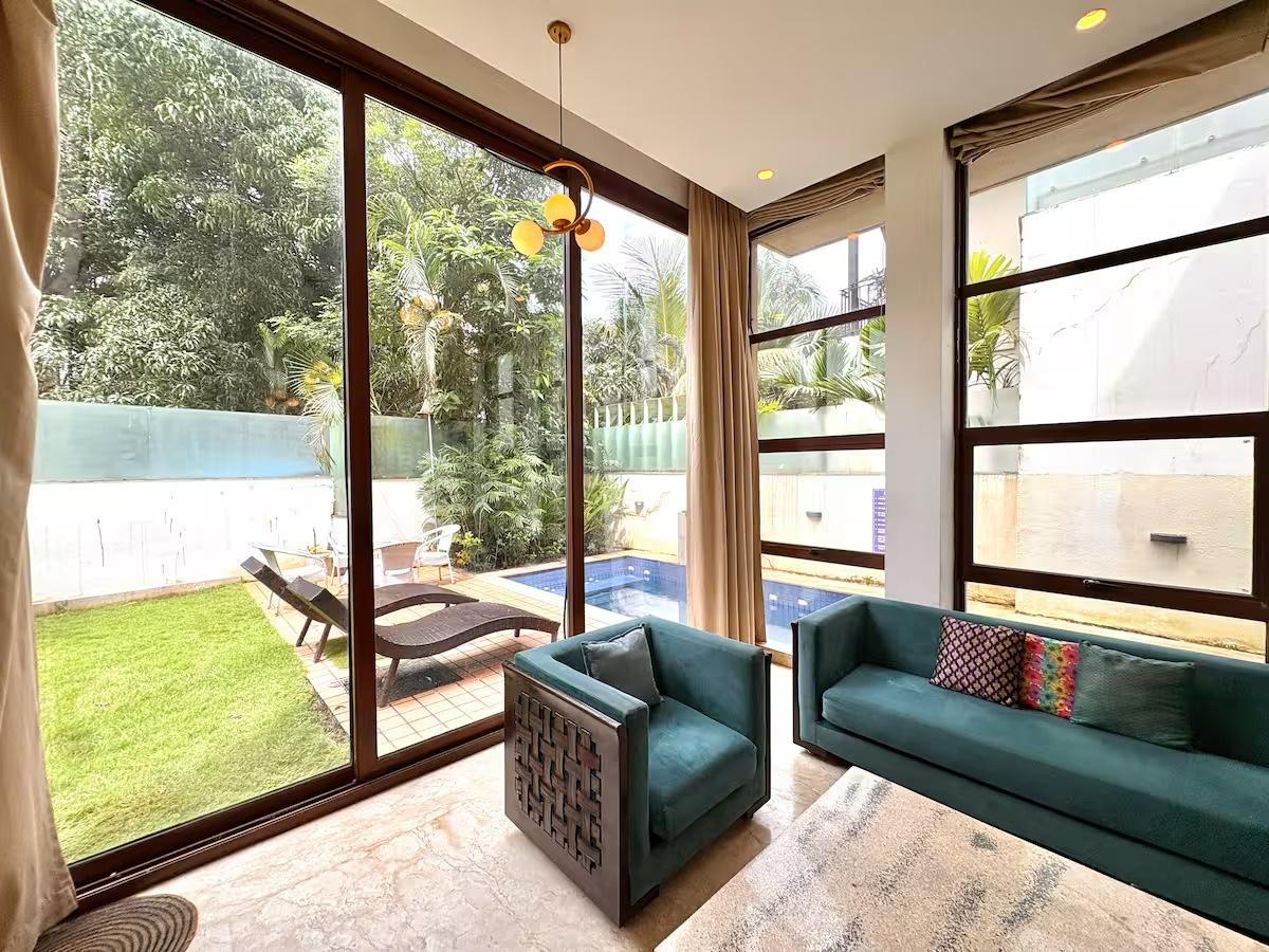 Candolim Retreat 4BHK Villa + Private Pool x Solis Nature
