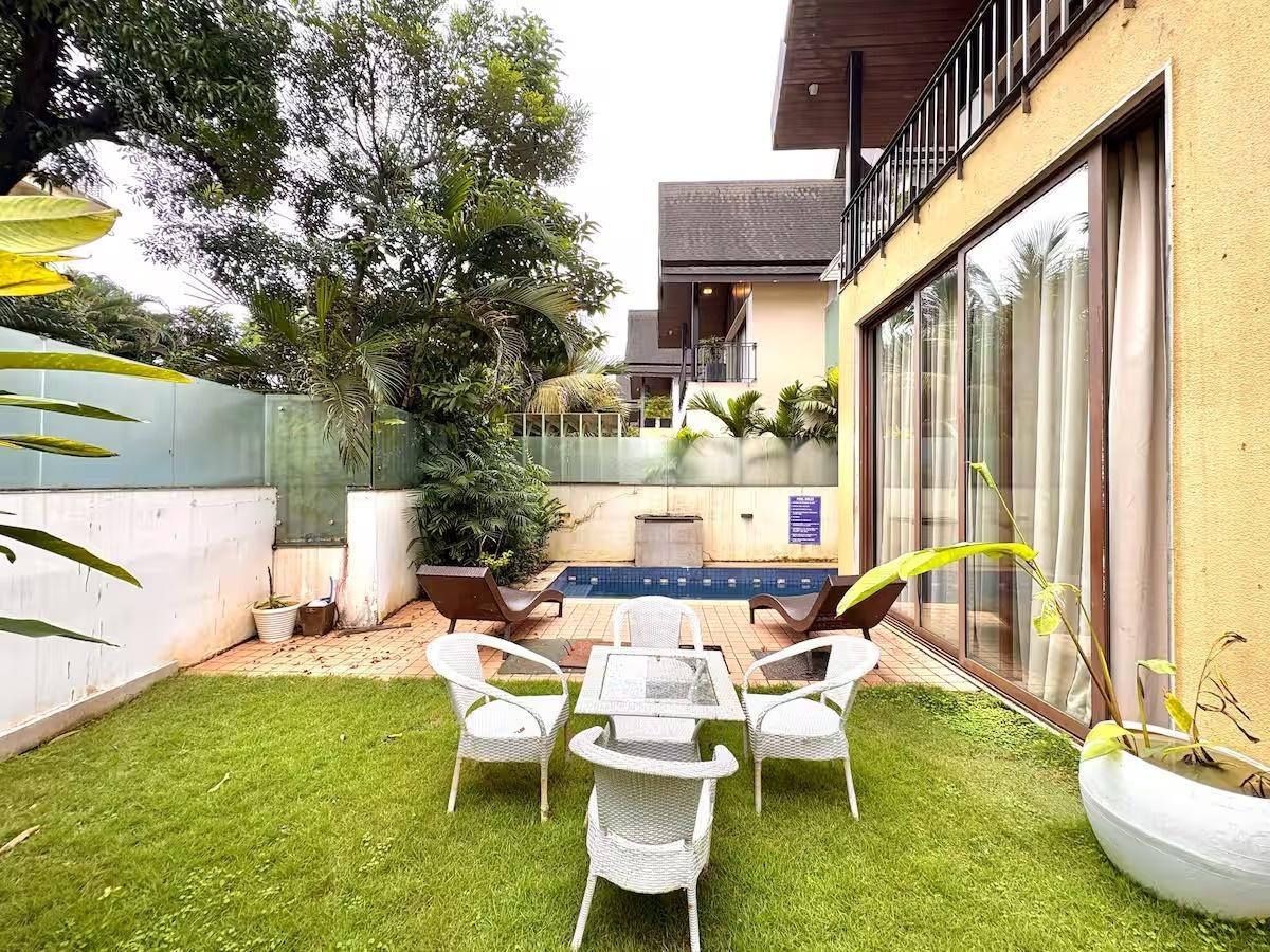 Candolim Retreat 4BHK Villa + Private Pool x Solis Nature