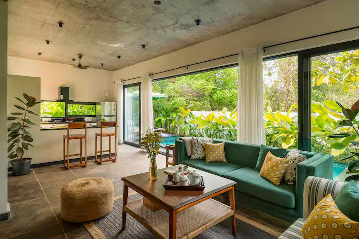 Villa Zen | Pvt Pool |Assagao| 5 mins to Beach x Solis Nature