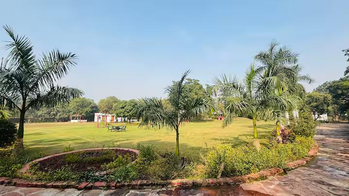 Ananda Bagh by UMR | 4BHK-Pool Farm in Gurgaon x Solis Nature