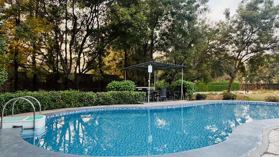 Ananda Bagh by UMR | 4BHK-Pool Farm in Gurgaon x Solis Nature