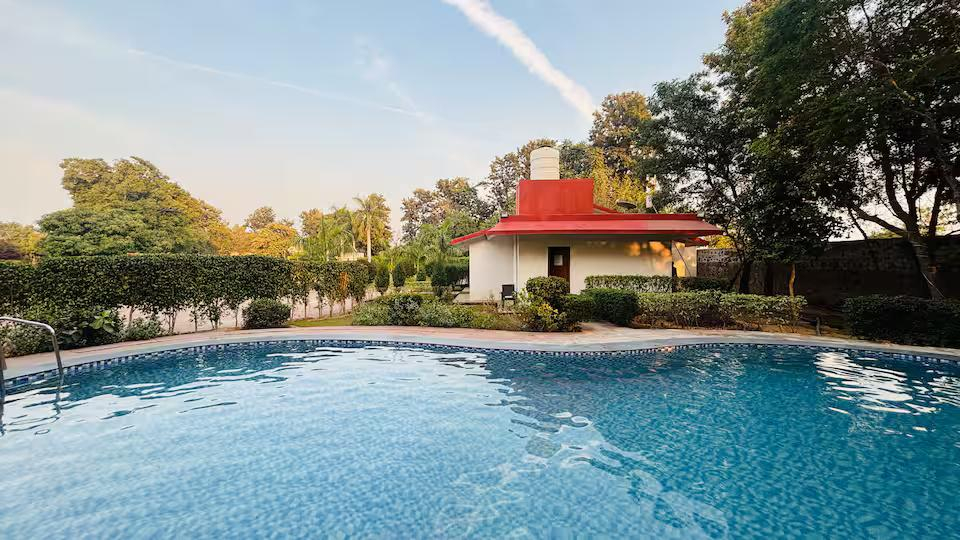 Ananda Bagh by UMR | 4BHK-Pool Farm in Gurgaon x Solis Nature
