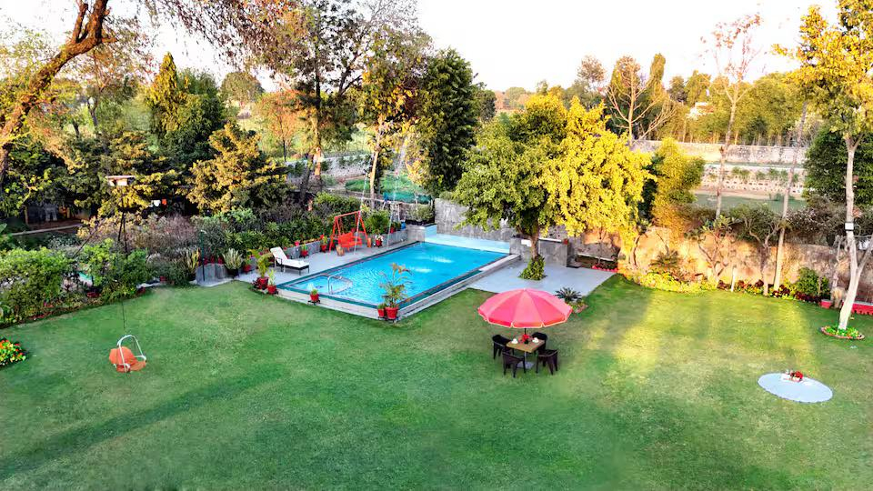 Talwar Farm – 4BHK Private Pool Farm Near Gurgaon x Solis Nature