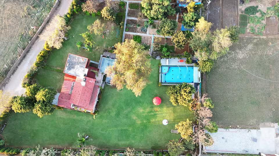 Talwar Farm – 4BHK Private Pool Farm Near Gurgaon x Solis Nature