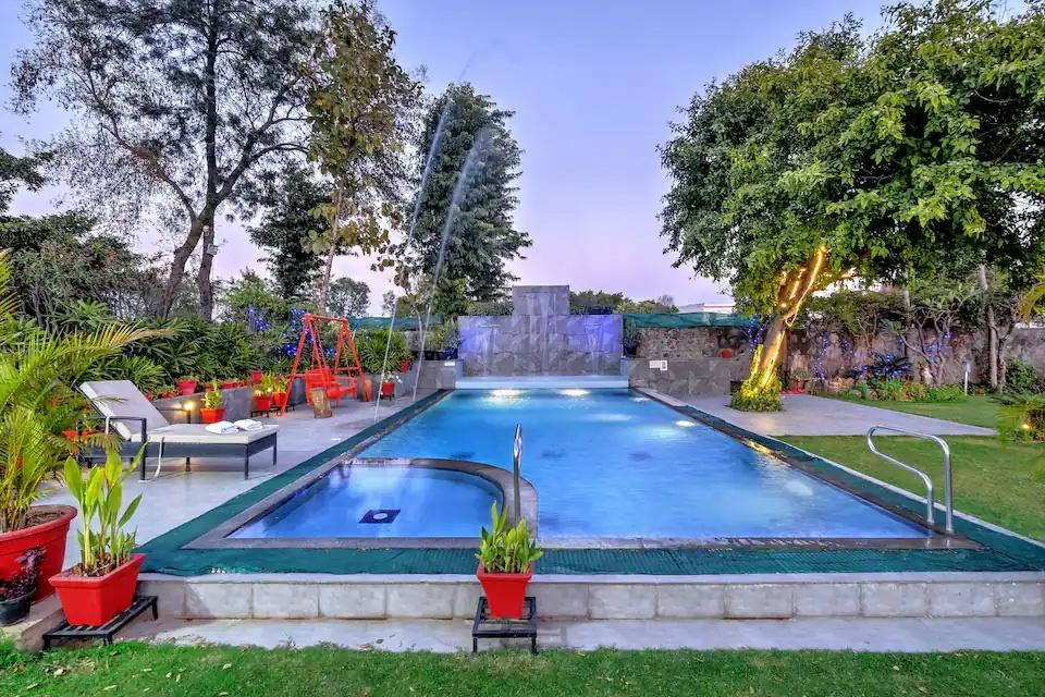 Talwar Farm – 4BHK Private Pool Farm Near Gurgaon x Solis Nature