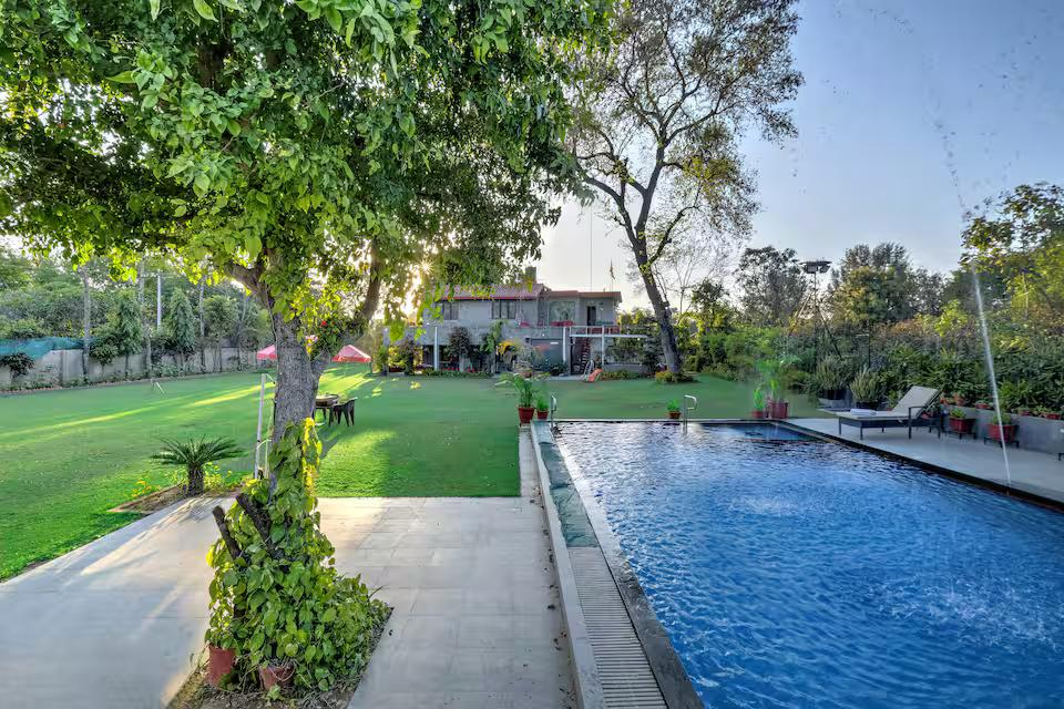 Talwar Farm – 4BHK Private Pool Farm Near Gurgaon x Solis Nature