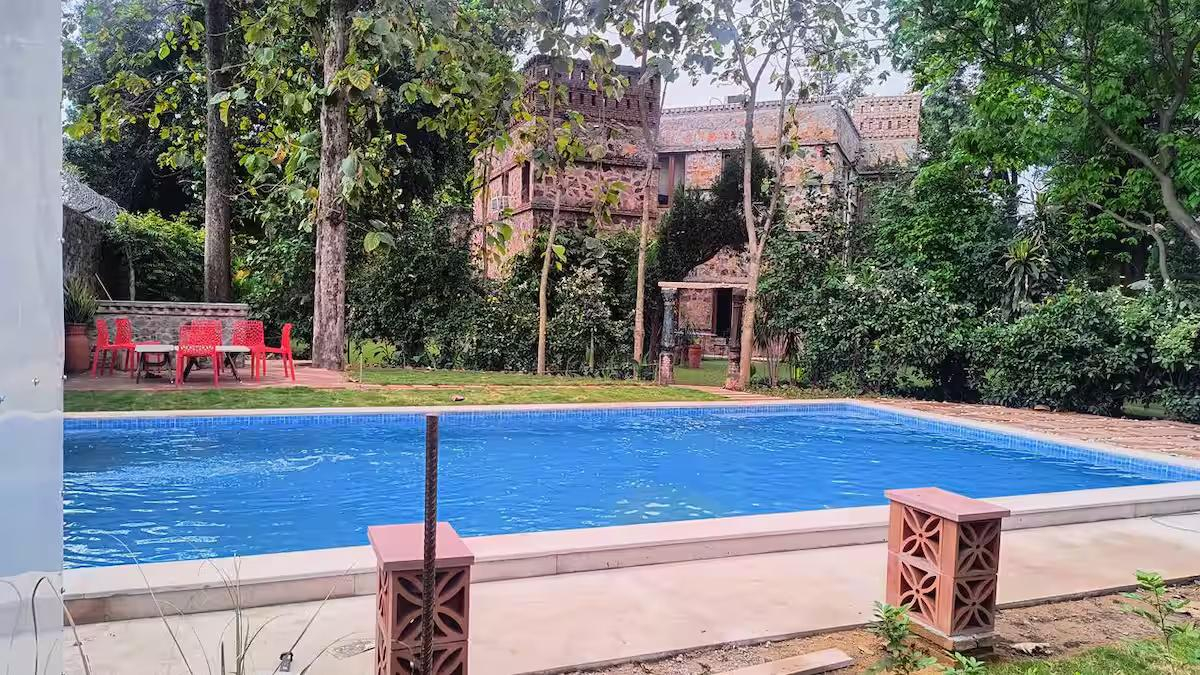 Willows Estate | 5BHK Rustic Pool Farm @ Gurgaon x Solis Nature