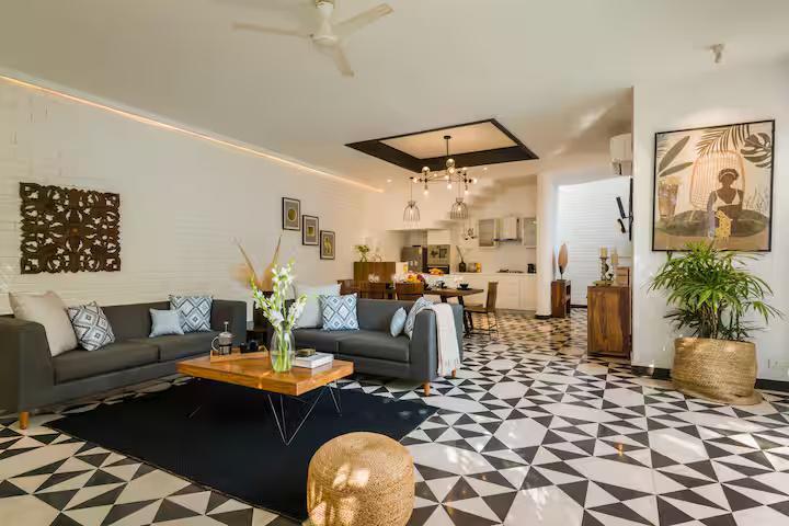 VILLA10 | 5 mins vagator beach | Pvt pool & jacuzzi x Solis Nature