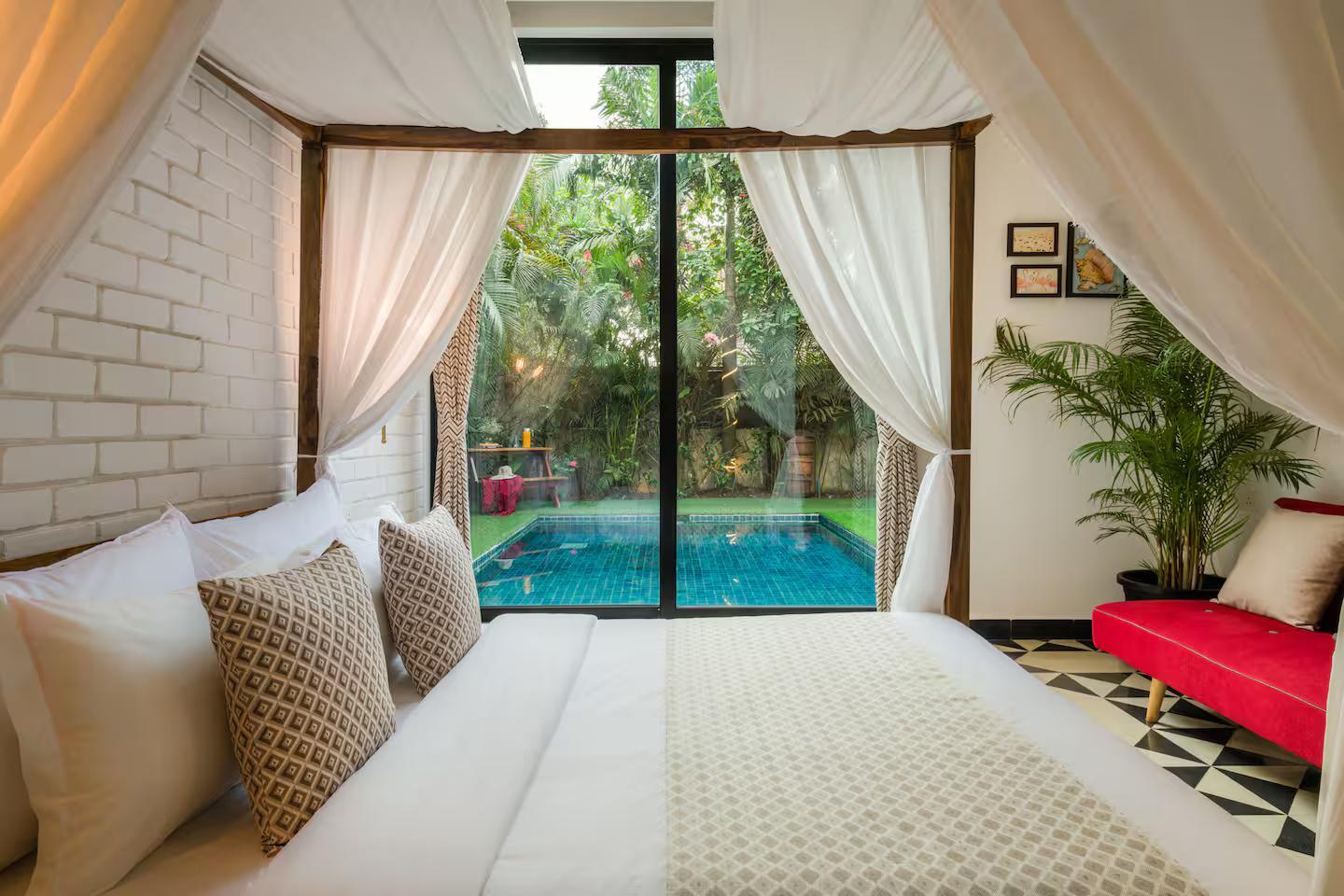 VILLA10 | 5 mins vagator beach | Pvt pool & jacuzzi x Solis Nature