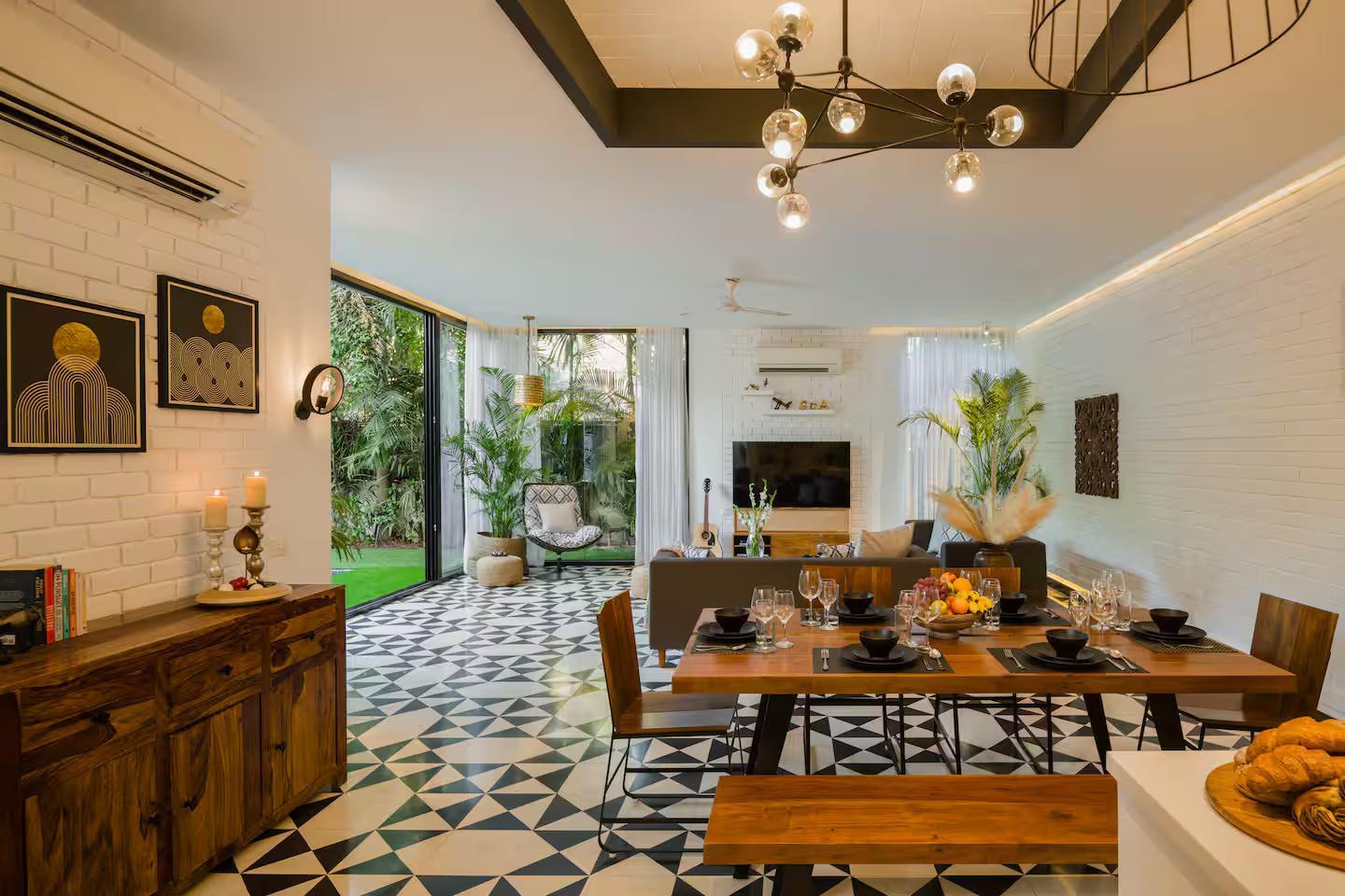 VILLA10 | 5 mins vagator beach | Pvt pool & jacuzzi x Solis Nature