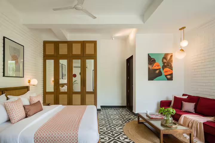 VILLA10 | 5 mins vagator beach | Pvt pool & jacuzzi x Solis Nature