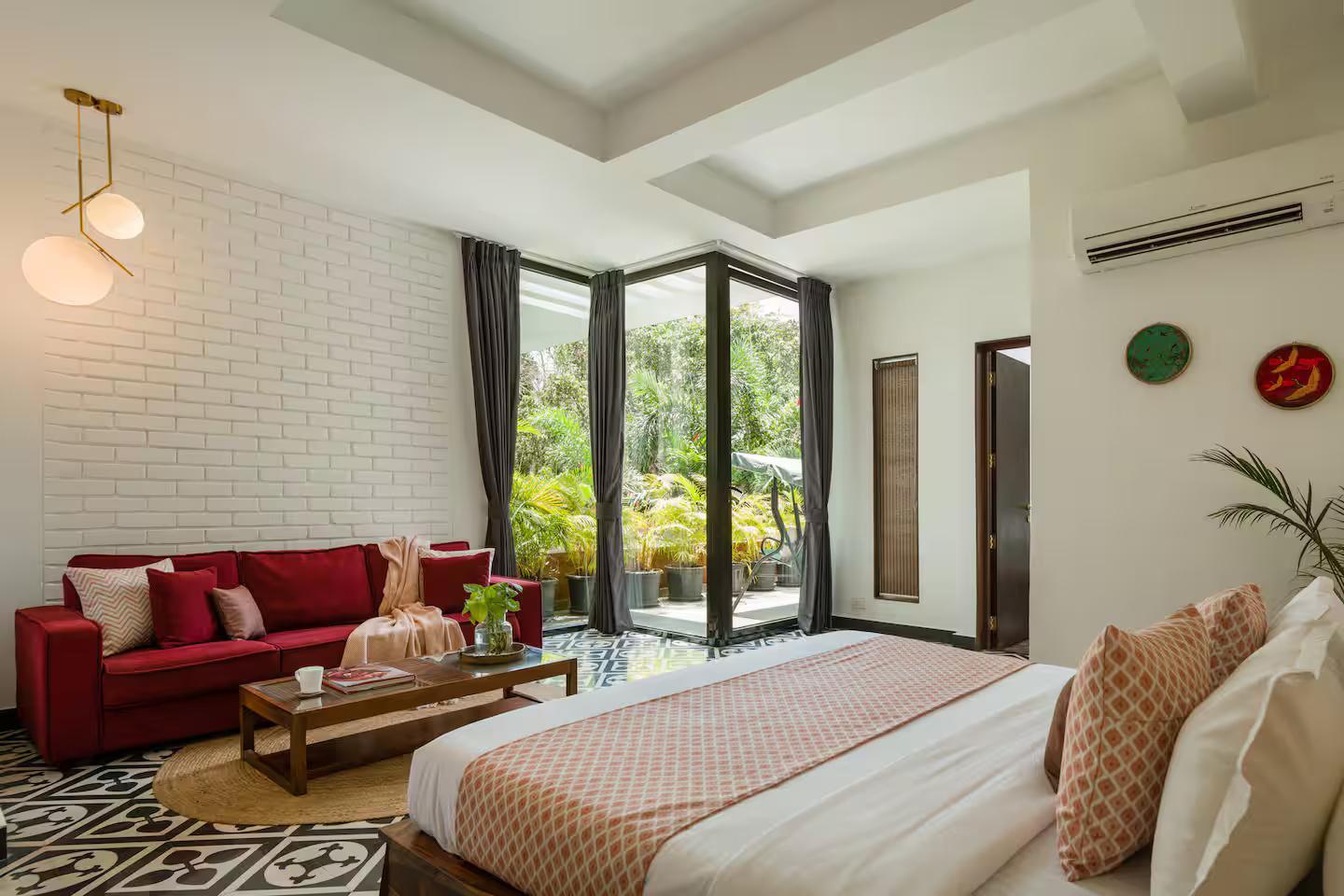 VILLA10 | 5 mins vagator beach | Pvt pool & jacuzzi x Solis Nature