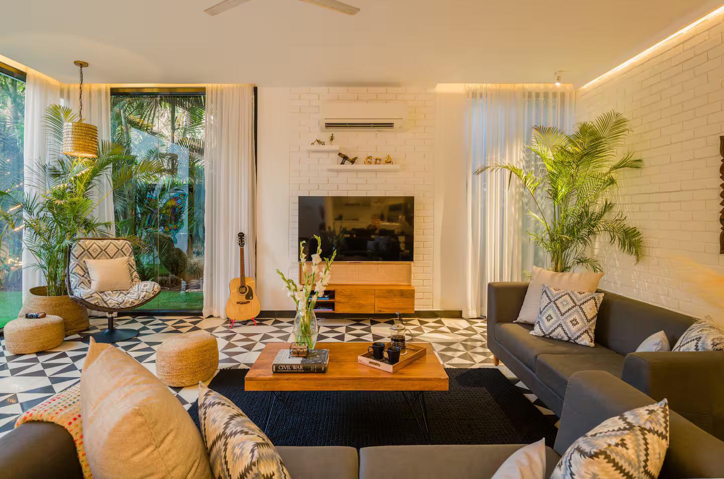 VILLA10 | 5 mins vagator beach | Pvt pool & jacuzzi x Solis Nature