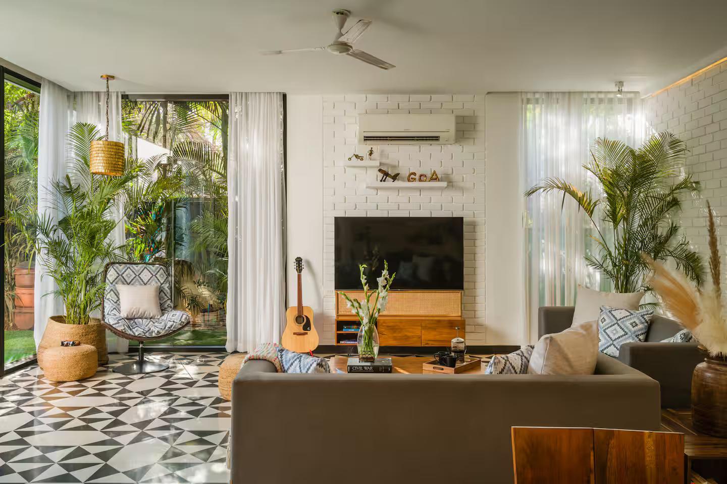VILLA10 | 5 mins vagator beach | Pvt pool & jacuzzi x Solis Nature