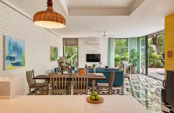 TBK Villa 15| Pvt Pool | Vagator | 5 mins to Beach x Solis Nature