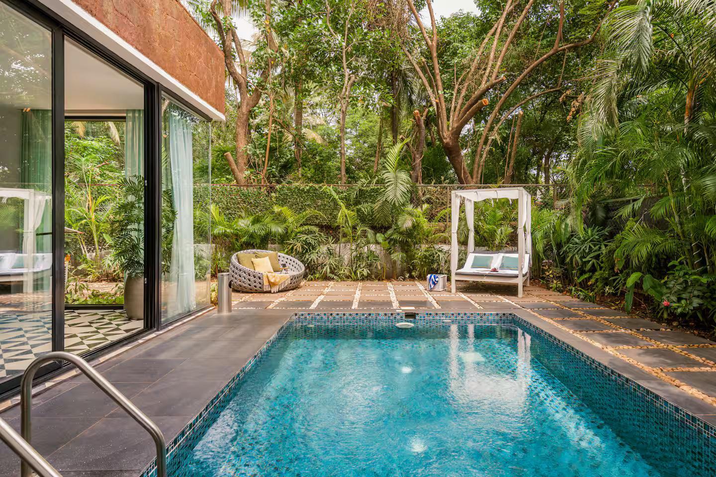 TBK Villa 15| Pvt Pool | Vagator | 5 mins to Beach x Solis Nature