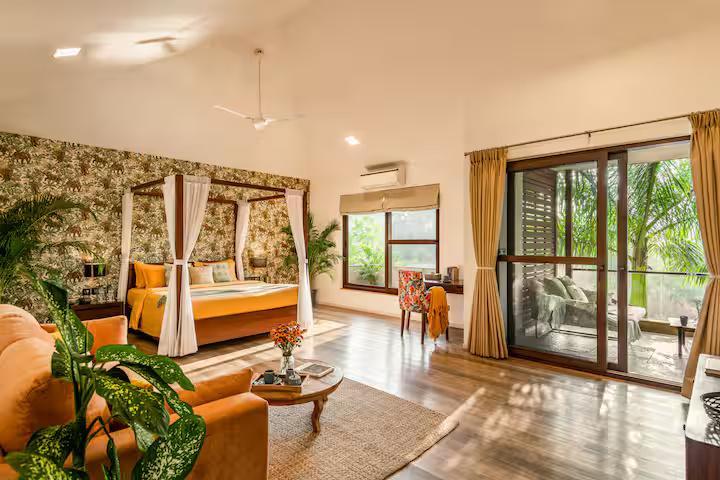 Villa 103|Anjuna| 7mins drive to the beach x Solis Nature