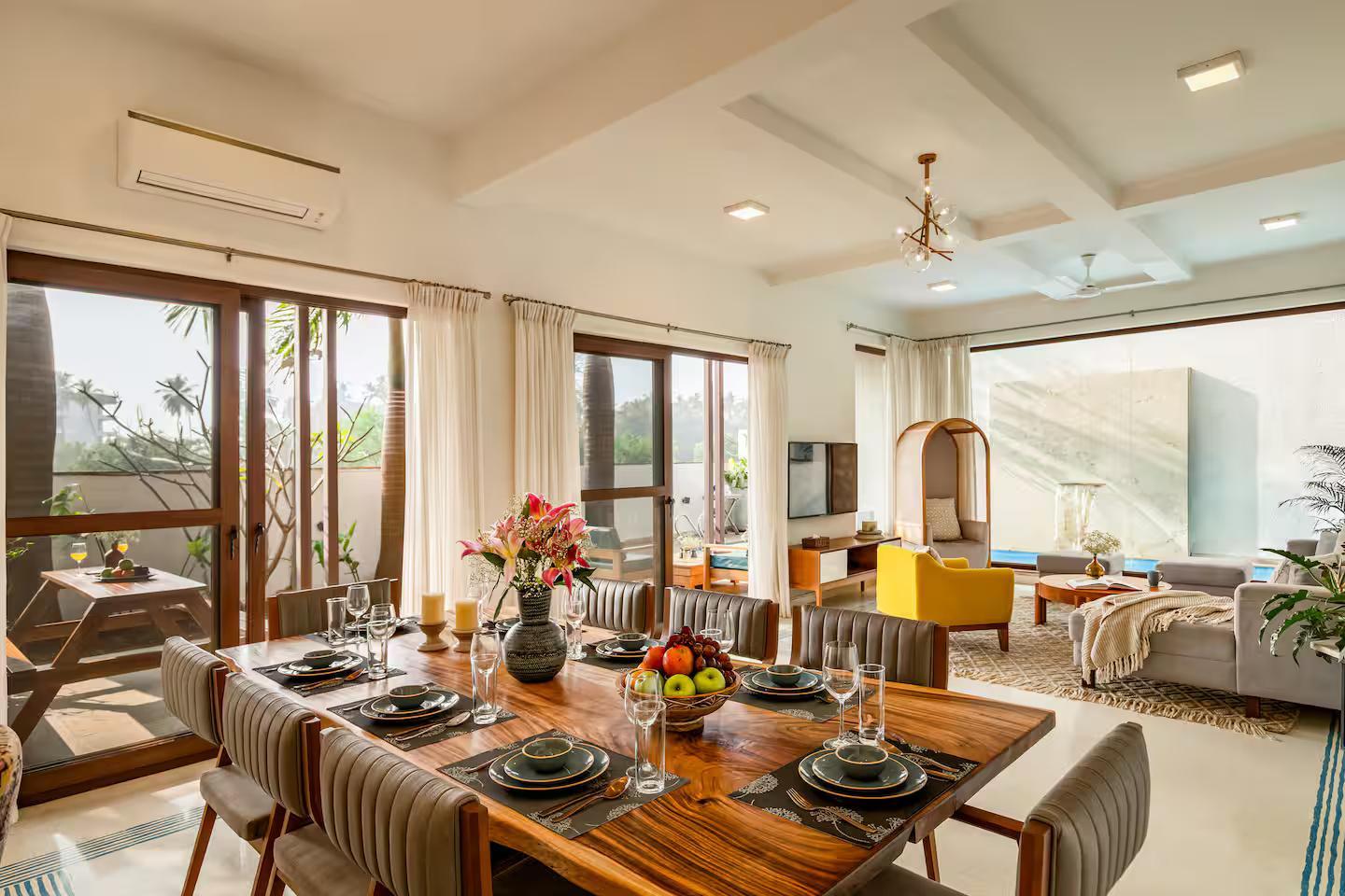 Villa 103|Anjuna| 7mins drive to the beach x Solis Nature