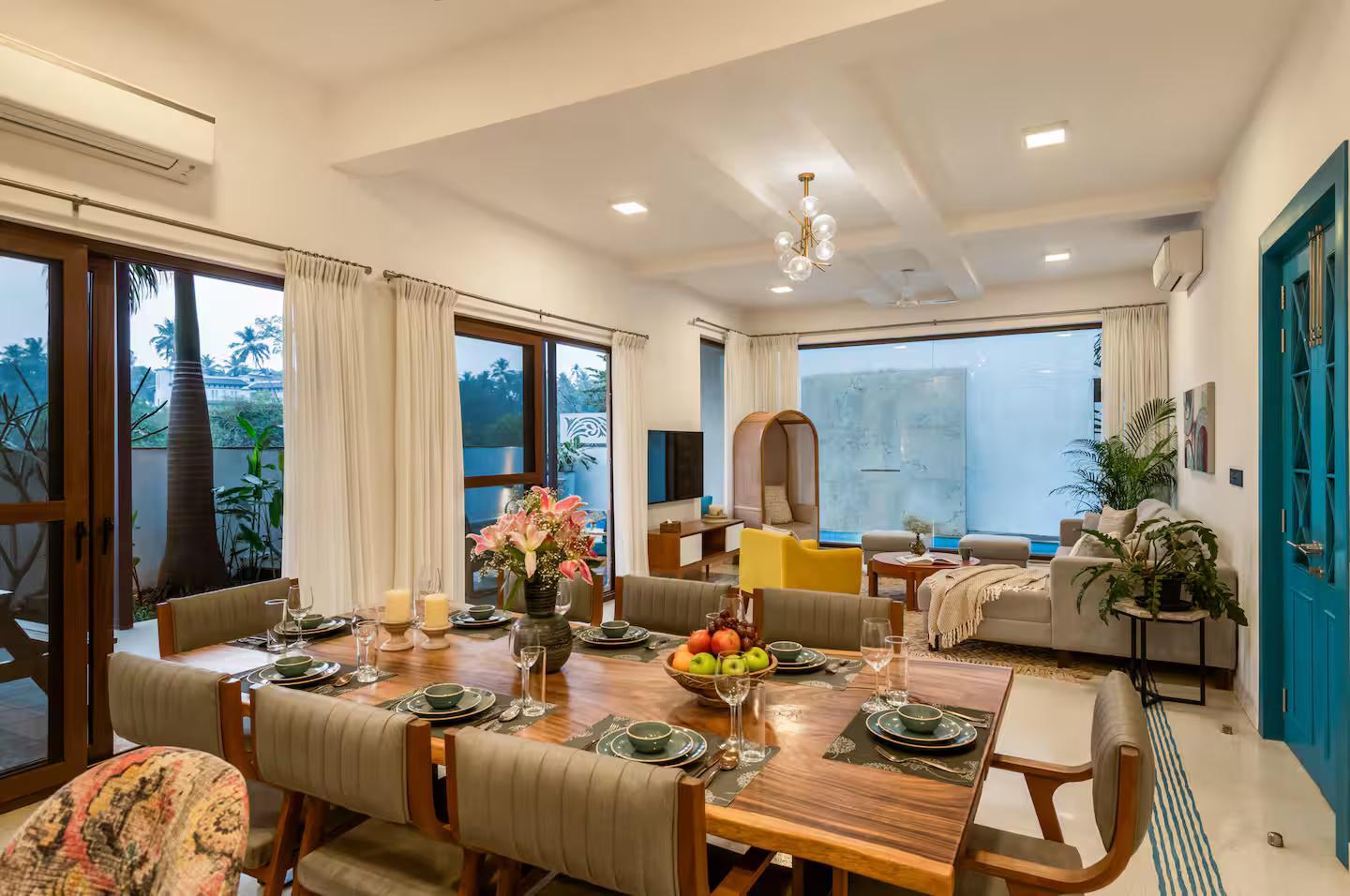 Villa 103|Anjuna| 7mins drive to the beach x Solis Nature