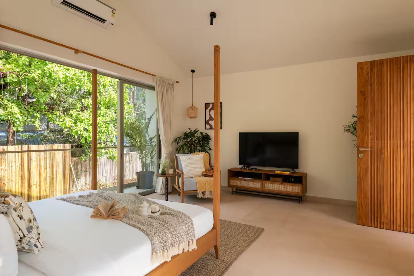 Tbk villa L4| Pvt Pool | Vagator | 5 mins to Beach x Solis Nature