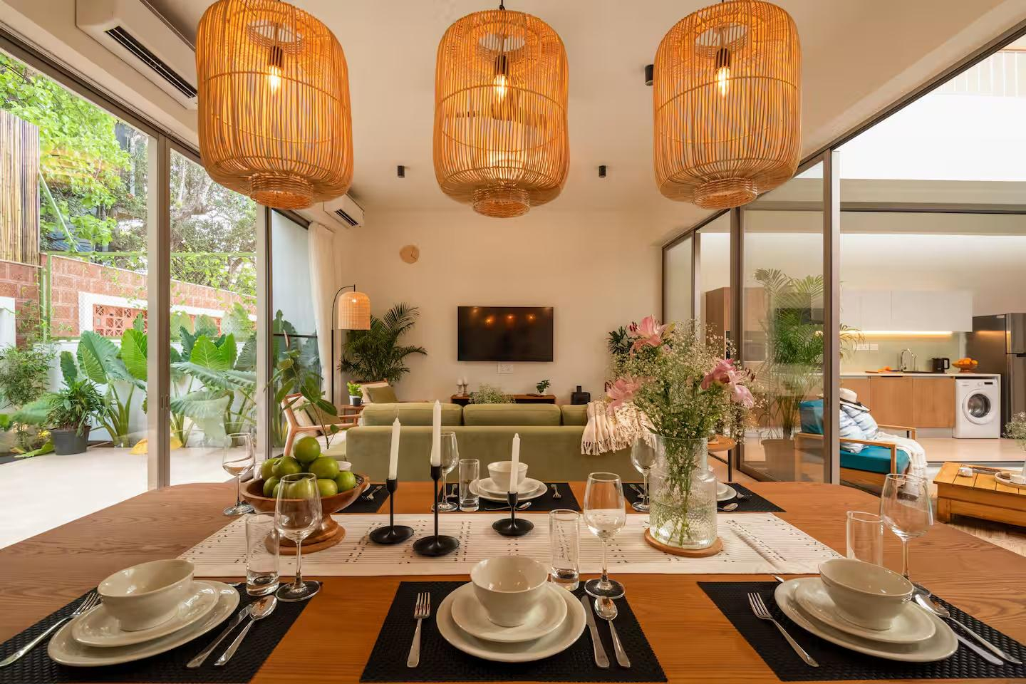 TBK villaR4 | Pvt Pool | Vagator | 5 mins to Beach x Solis Nature