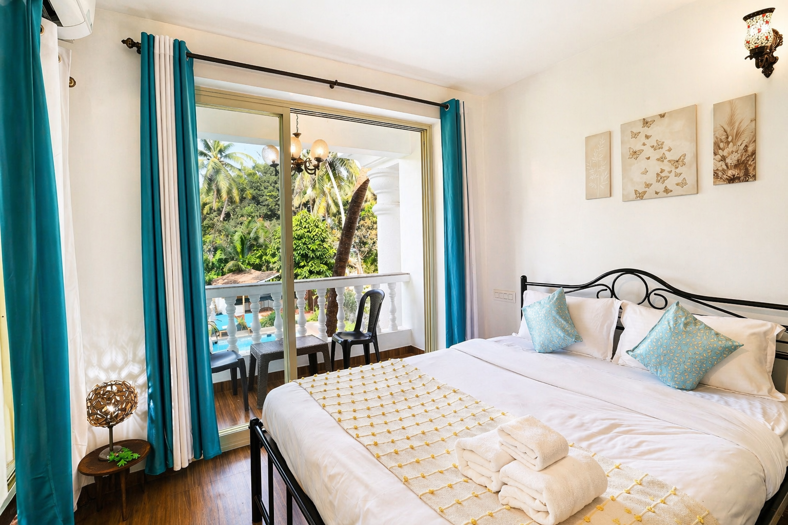 Nature's Inn 4BHK Private Pool Villa in Morjim x Solis Nature