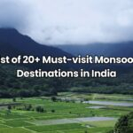 Monsoon Places to visit in India