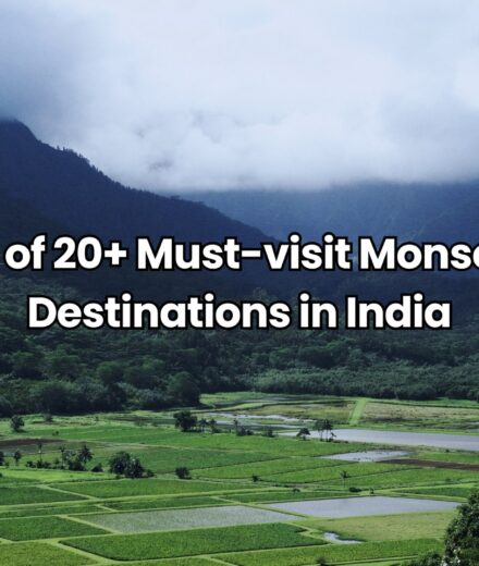 Monsoon Places to visit in India