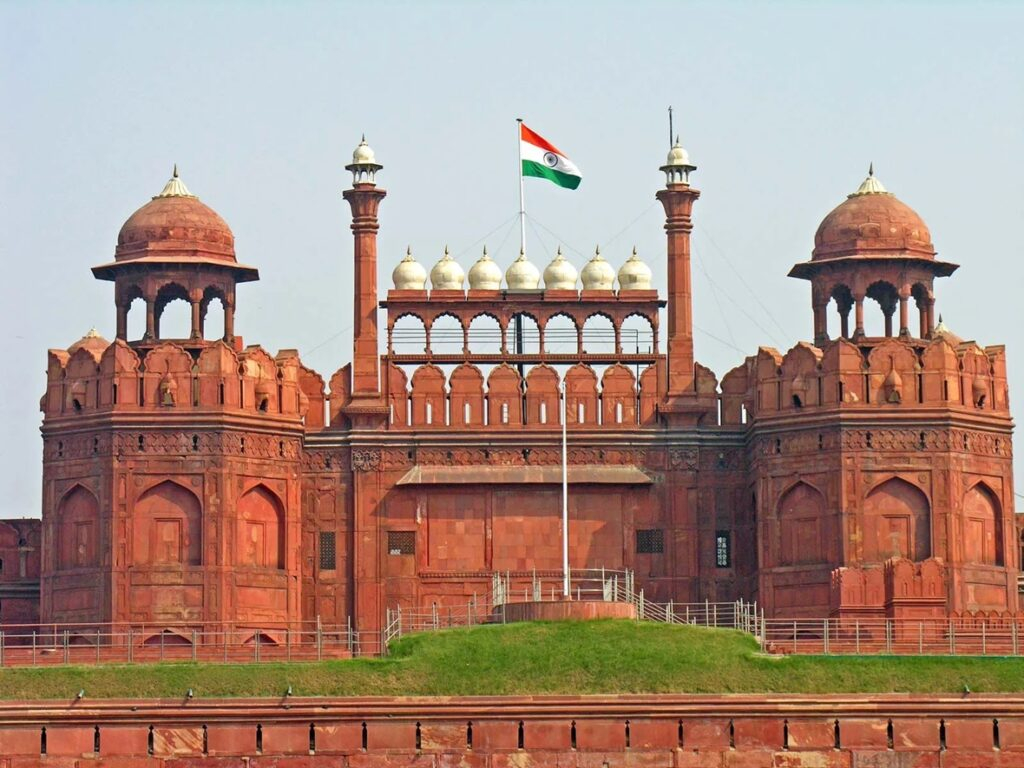red fort delhi