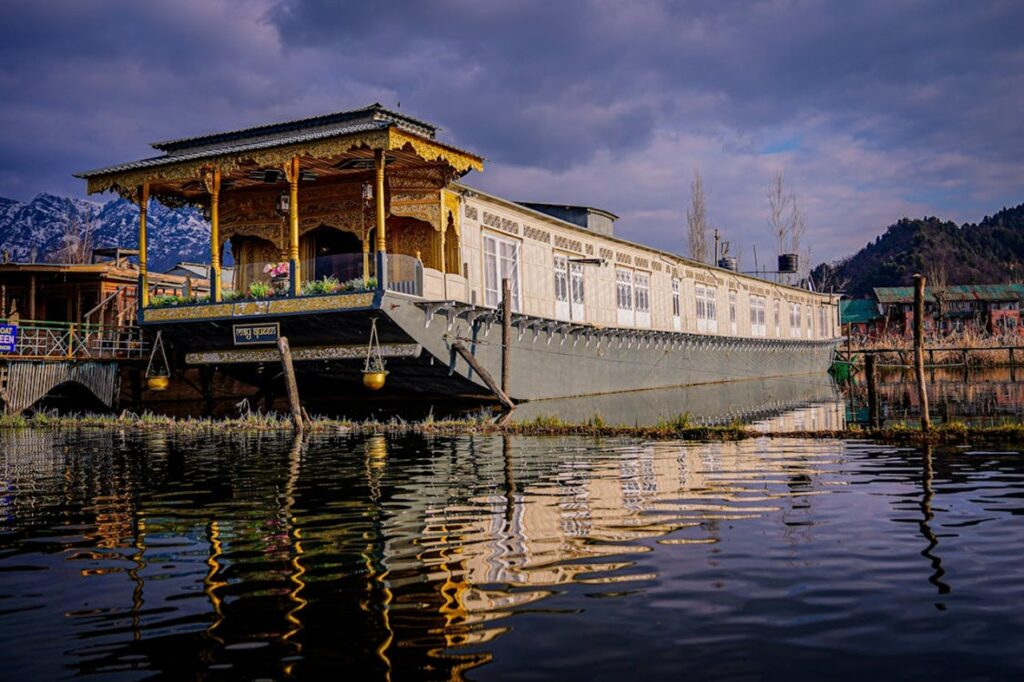 House boats in Srinagar