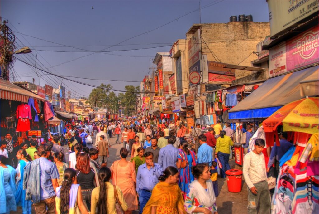Lajpat Nagar Market delhi